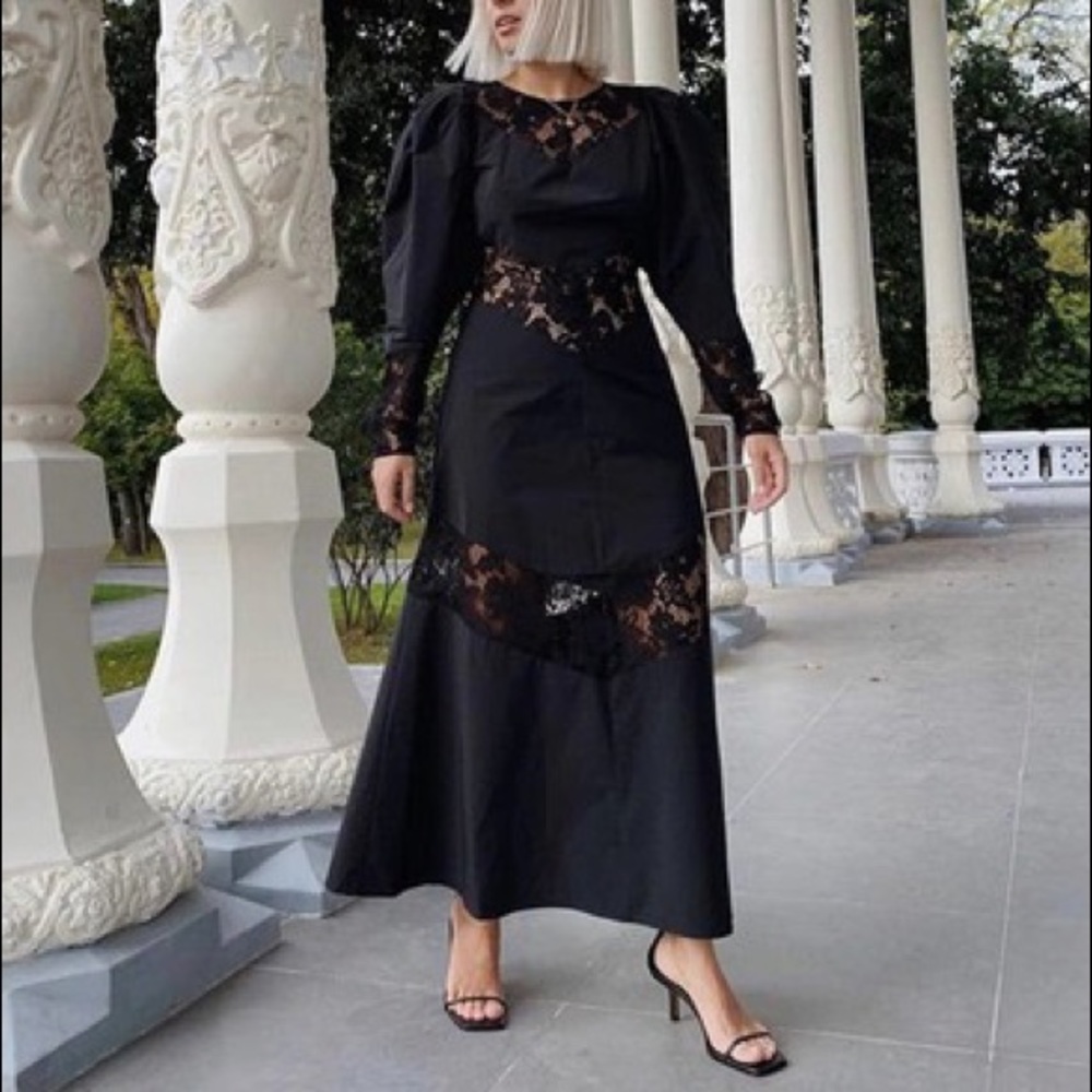 H&M Puff Sleeve Dress